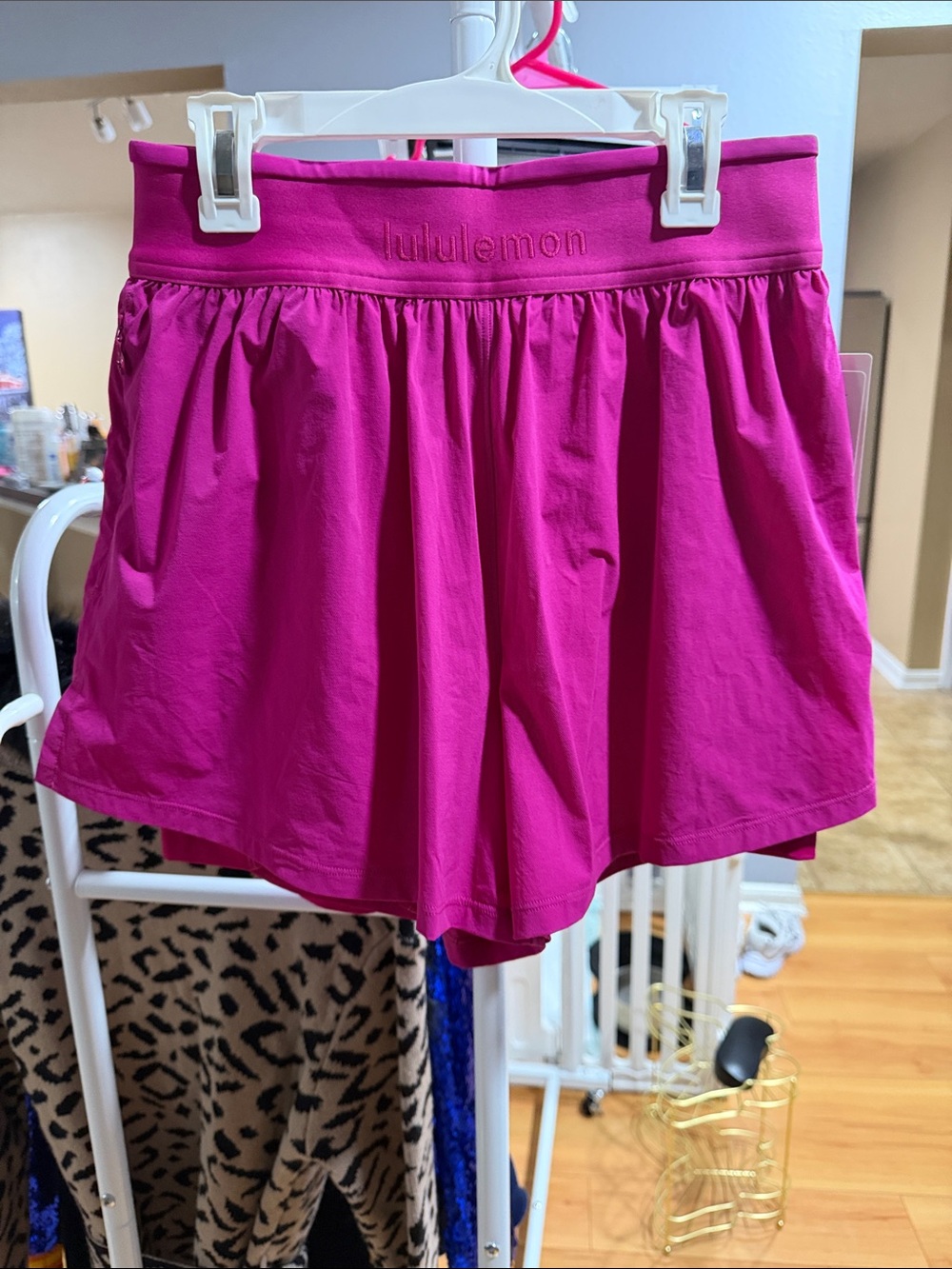 lululemon athletica Hot Pink Athletic Skort